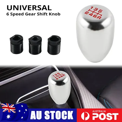 6 Speed Gear Shift Knob Shifter Fits For Universal Car Manual Transmission • $15.99