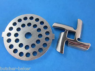 3/16  Meat Grinder Plate Disc & Knife For Rival Sunmile Deni • $19.75