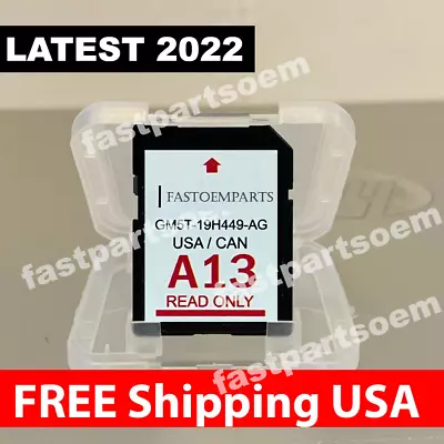 $43 • Buy FORD LINCOLN A13 SYNC2 SD Card Navigation 2022 USA GPS Map Update