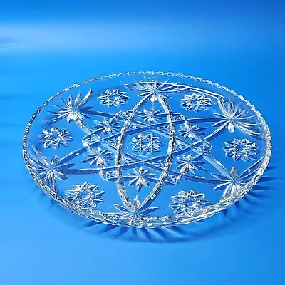 Anchor Hocking EAPC 13  Platter - Early American Prescut Star Of David - MINT • $27.89