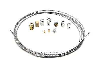 Universal Throttle & Choke Cable Repair Kit For Honda Motorcycle ATV Quad Bike • $10.99