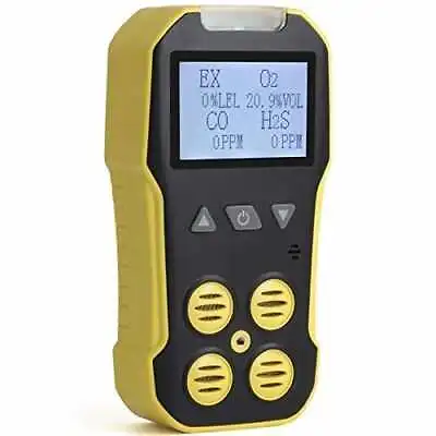 Basic Multigas Detector | 4 Gas Monitor | USA NIST Calibration Source • $225