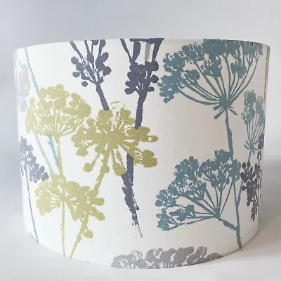 Clarke & Clarke Dunwich Cow Parsley Fabric Ceiling Light Shade Or Lampshade • £18.95