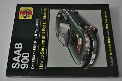 SAAB 900 1993-1998 Haynes Repair Manual Maintenance Overhaul Etc UK Edition • $14.78