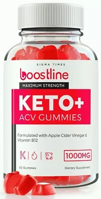 Boostline Keto + ACV Gummies To Suppress Appetite & Boost Weight Loss 60ct • $19.95