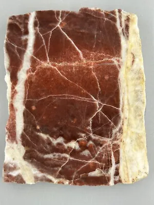 Red Marble Slab - Washington - 3 1/2” X 2 1/2” - 108grams • $10