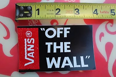 VANS Skateboard Shoes Off The Wall Clothing Tag Dogtown Skateboarding STICKER • $11