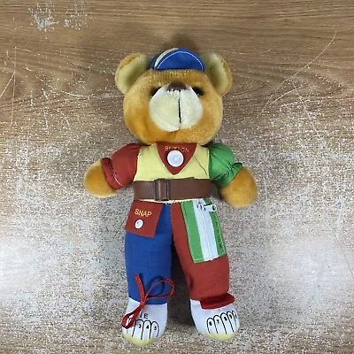 Vintage Gary Charles Dress Me Bear Teaching Teddy 12  Plush Stuffed Animal Toy • $8.11