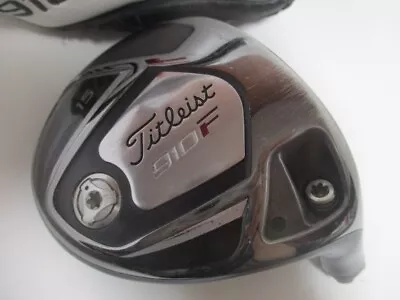 Titleist 910 F 15* Fairway Wood Head Only / Head Cover • $24.99