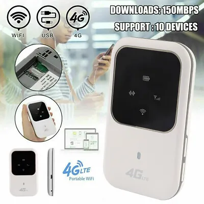 Mobile Broadband Wireless 4G LTE Wifi Routers Portable Modem Hotspot • $23.29