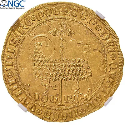 $11715 • Buy [#899719] Coin, France, Jean II Le Bon, Mouton D'or, 1355, Pontivy's Hoard, NGC,