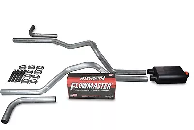 Chevy GMC 1500 99-06 2.5  Dual Exhaust Kits Flowmaster Super 40 Side Exit • $344.99