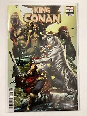 King Conan (2021 Marvel) #3c Nm 9.4 Jason Aaron🔥controversial🔥pocahontas🔥💖🔥 • £27.53