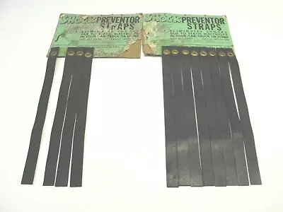 Vintage 1962 Perfect Parts Shock Preventor Straps Vendor Garage Display Lot Of 2 • $112.47