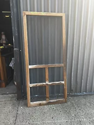 Vintage C1900-20 Era Screen Door Solid - 81.75” X 36” X 1 1/8” No Hardware • $245