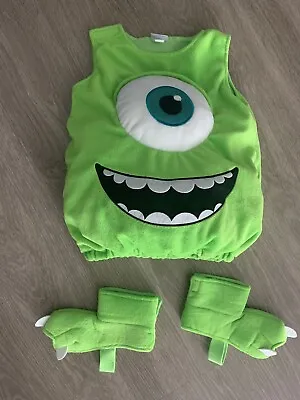 Disney Pixar Monster Inc MIKE WAZOWSKI  Costume Infant Baby  9/12 Months • $55