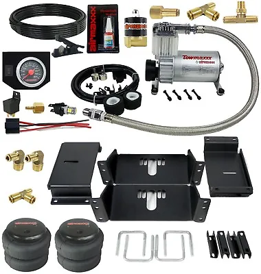 Air Towing Bag Suspension Kit With In Cab Control For 1980-1997 Ford F350 4wd  • $422.75