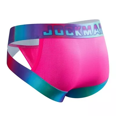 JOCKMAIL Mens Briefs Breathable Mesh Boxer Briefs Quick Dry Athletic Underwear • $9.99