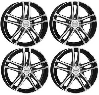 4 Dezent TZ Dark Wheels 6.0Jx15 4x100 For Mazda 2 323 Demio Mx-5 15 Inch Rims • $1389.46