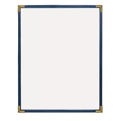 KNG - 3965BLUGLD - 8 1/2 In X 11 In Single Blue And Gold Menu Cover • $15.15