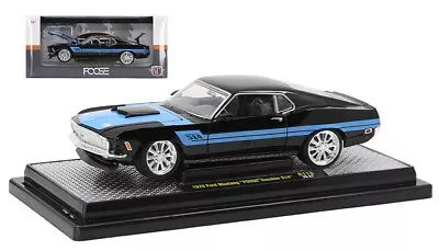 Ford Mustang Foose Gambler 514 1970 M2 Machines 1/24 Blue & Black Diecast R113 • $35