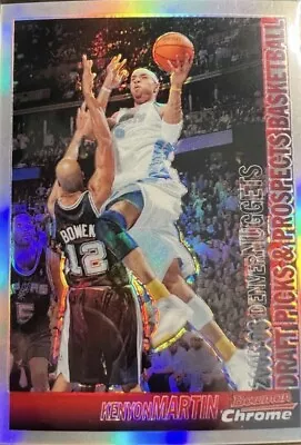 A115600 - 2005-06 Bowman Chrome Refractors #93 Kenyon Martin/300 • $6