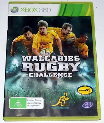 Wallabies Rugby Challenge XBOX 360 Game PAL 2011 Complete With Manual • $4.95