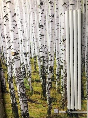 £250 • Buy Milano Aruba Slim Electric  800W- White-Vertical Radiator Wall Mounted 1600x236