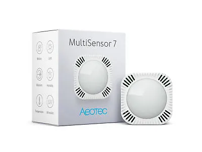 $78.99 • Buy ~NEW~ Aeotec MultiSensor 7 W/ Battery, Gen7 Z-Wave Plus, 6-in-1 Sensor [ZWA024]