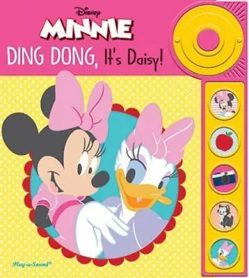 Disney Minnie Mouse - Ding Dong It's Dais- 1503731472 Board Book Publications • $3.98