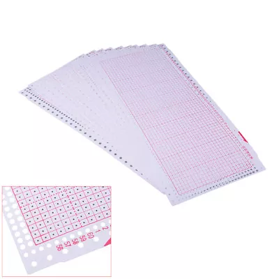 10pcs Blank Punch Card Fit For Brother Singer Knitting Machine SK360 SK600 • $19.80