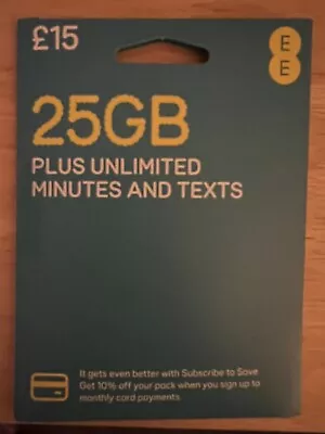 £3.99 • Buy Ee Gold Vip Business Easy Mobile Phone Number Sim Card 0753 400 42 02