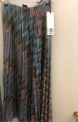 Missoni Metallic Glitter Knit Skirt Size XS Midi • $295