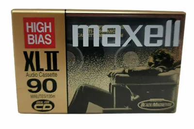 Maxell XL-II 90-minute Blank Audio Cassette • $14.03