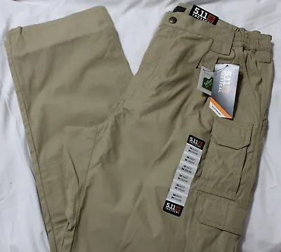 New Men's 5.11 Tactical Taclite Pro Pants - Khaki - Size 38 X 33 • $39.95