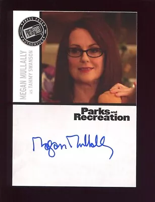 Megan Mullally 2013 Press Pass Parks And Recreation Autograph Auto #MM • $14.99