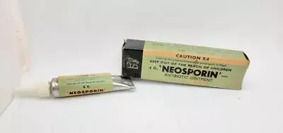 £19.43 • Buy Vintage Medicine, NEOSPORIN 4 G, Doctors Sample, 1967 VERY RARE NOS In Box!