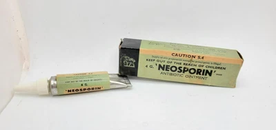 £19.61 • Buy Vintage Medicine, NEOSPORIN 4 G, Doctors Sample, 1967 VERY RARE NOS In Box!