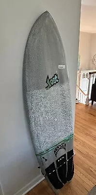 5’8 Lost Puddlefish Surfboard  34.4L Carbon Fiber Black Dart Shortboard Channel • $489.99