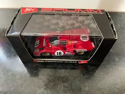 1:43 Brumm #R230 David Weir/Chris Craft Ferrari 512M #16 24H Le Mans 1971  • £15