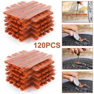 120PCS Tire Repair Kit DIY Flat Tire Repair Car Truck Motorcycle Home Plug Patch • $15.99