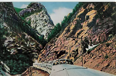 Postcard California Zephyr Vista-Dome Cars Colorado Feather River Canyon • $3.32