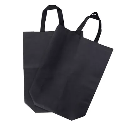  2pcs Non-woven Fabric Foldable Shopping Bag Heavy-duty Grocery Bag Eco-friendly • $16.26