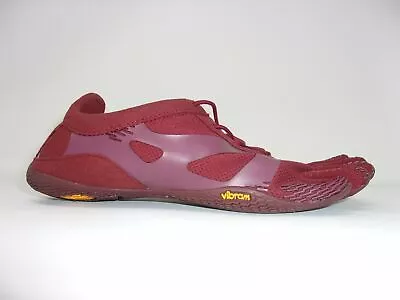 Vibram Women's KSO EVO Cross Trainer Burgundy/Burgundy 8-8.5 US GENTLY USED • $30