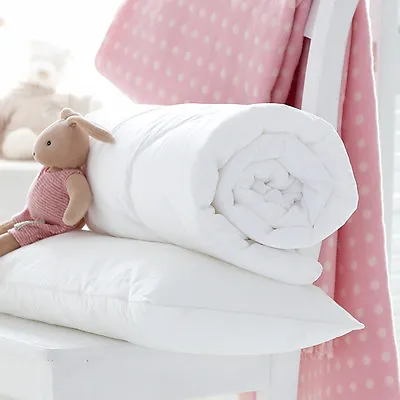 Cot Duvet Quilt Luxury Bedding Baby Toddler Junior Bed Anti-allergy Or Pillow • £11.99