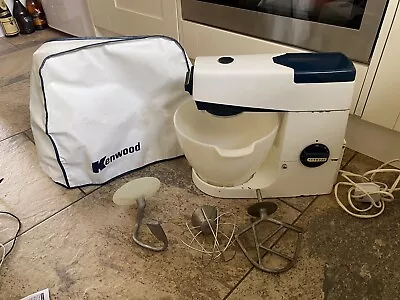 Vintage Kenwood Chef A701 Stand Mixer With Original Accessories Dough Hook Cover • £44.99