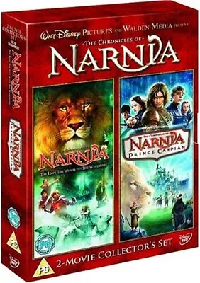 The Chronicles Of Narnia: The Lion The Witch.../Prince Caspian DVD (2010) • £2.80