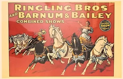 70's Vintage Ringling Bros And Barnum & Bailey Circus  Poster P-8-1925 N/M! • $35