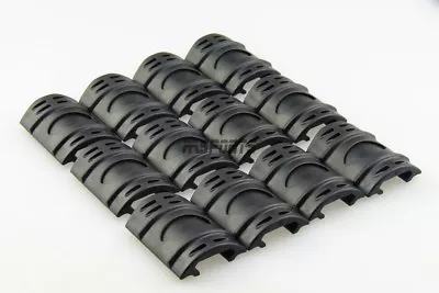 12PCS Black Heat Resistant Weaver Picatinny Rail Cover • $9.99