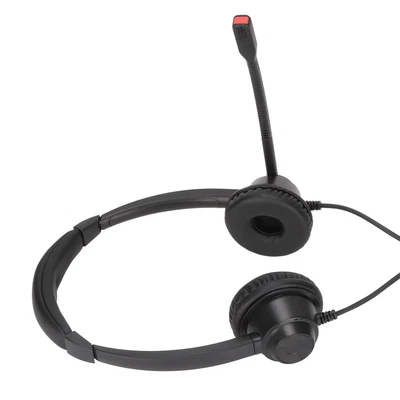 £10.36 • Buy Call Center Headset HD Mic Multifunction VOIP Telephone Headset For Call Ce Hot